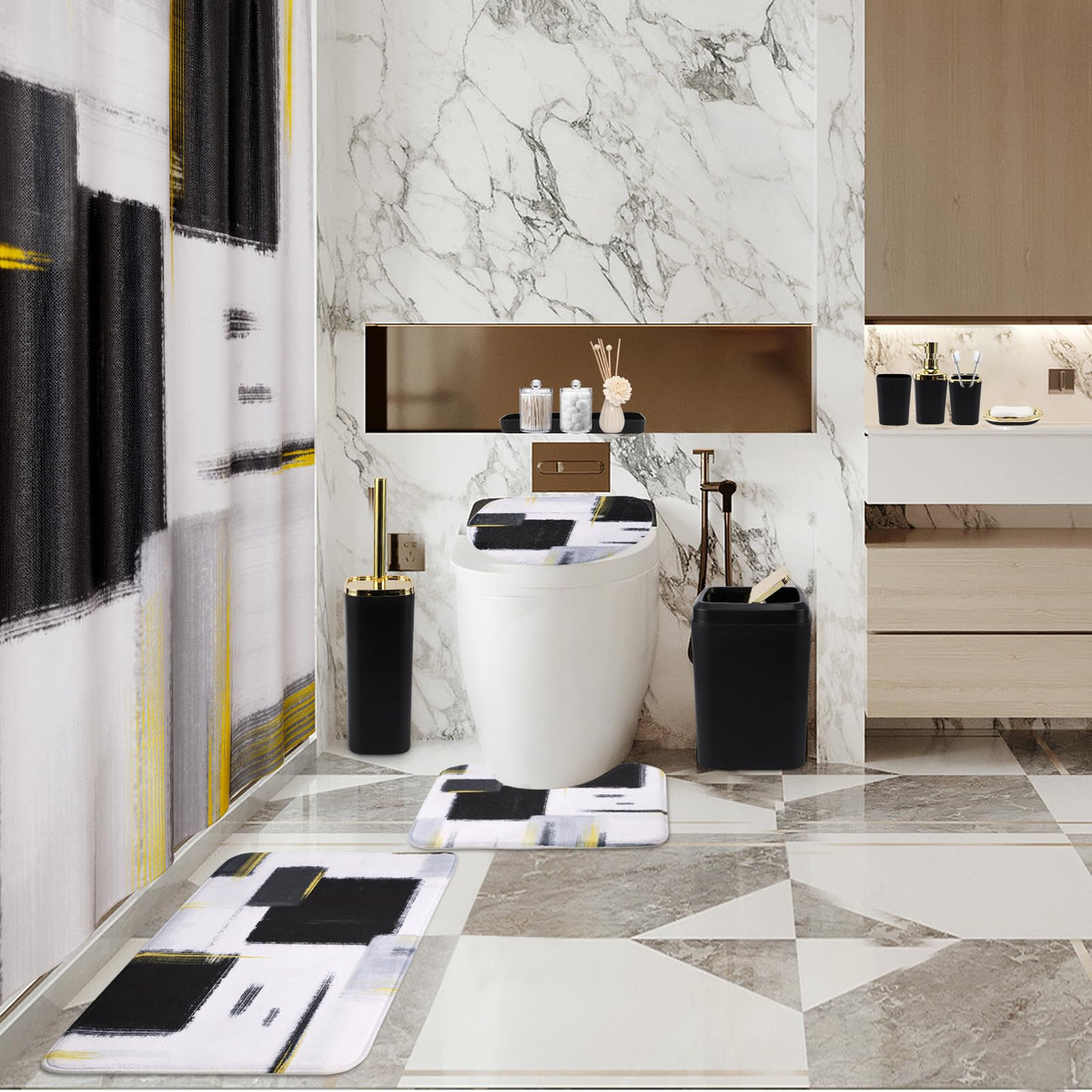 XLHOMO tumbler doubles as rinsing cup and decor accent