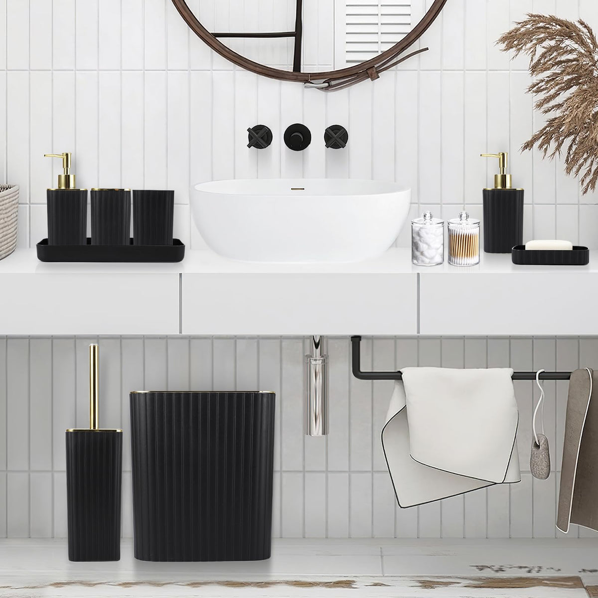 XLHOMO soap dispenser resists rust with coated pump head