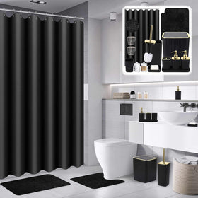XLHOMO toilet brush included in the 25-piece set for compact spaces
