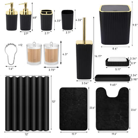 XLHOMO trash can complements modern bathrooms with functional design