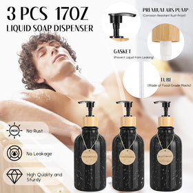 XLHOMO lotion dispenser enables one-handed use for daily practicality.