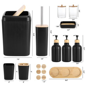 XLHOMO vanity tray unifies counter decor and daily routines.