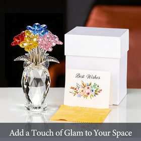 XLSJGYP clear crystal glow highlights light and color