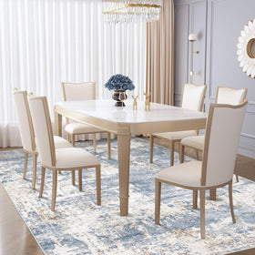 XLUEZ kid and pet friendly rug suitable for playtime and lounging