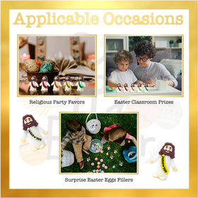 XMCHJY Sunday-school reward mini figurine motivates engagement and reflection.