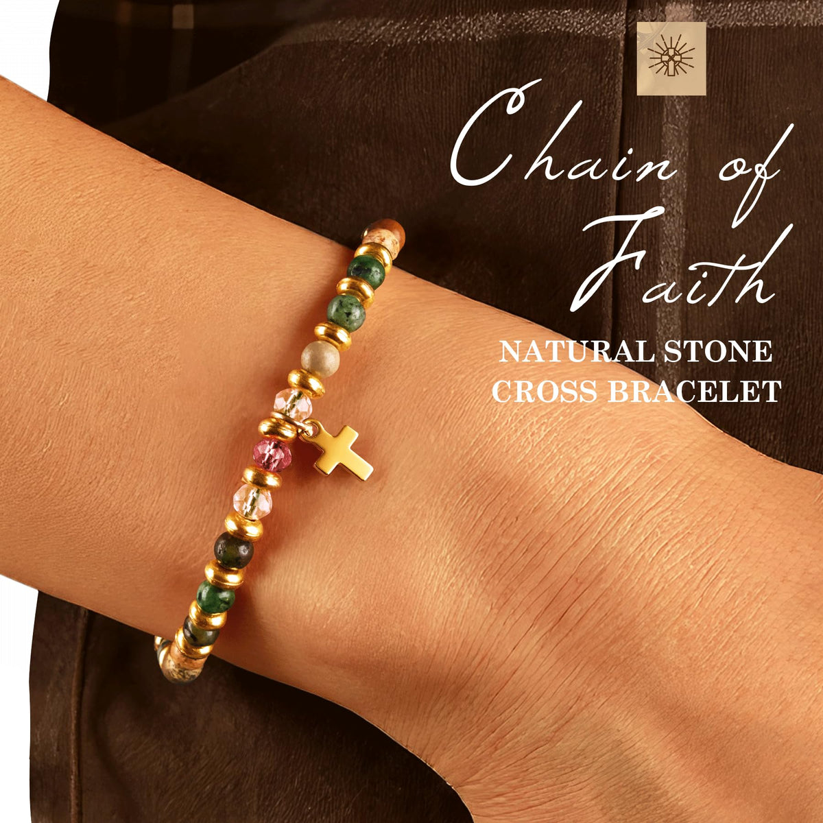 XMNZD Cross bracelet for daily faith-inspired wear.