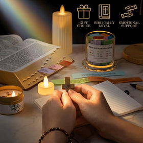 XMNZD Cross figurine as a decorative faith reminder for home.
