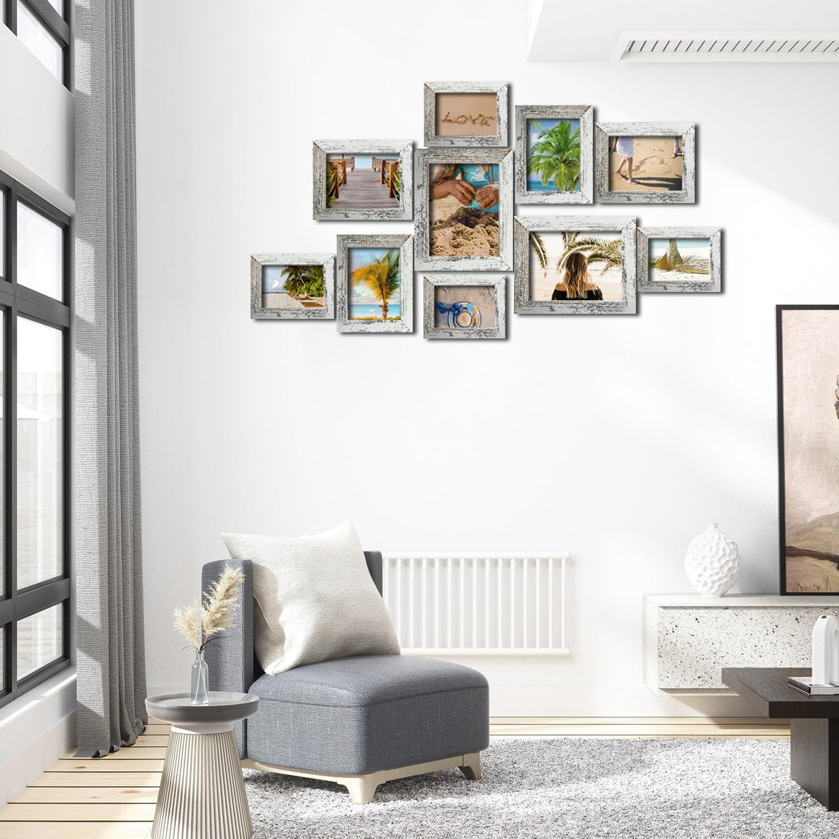 xnlkros rustic white finishes show premium MDF texture and charm