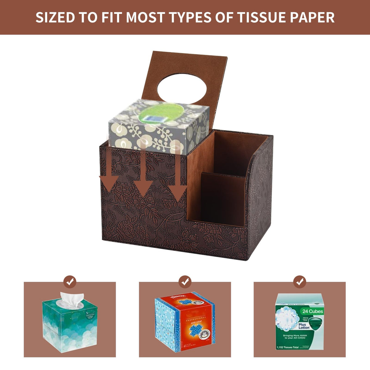 XNONE side compartment design stores small items like phones and cosmetics.