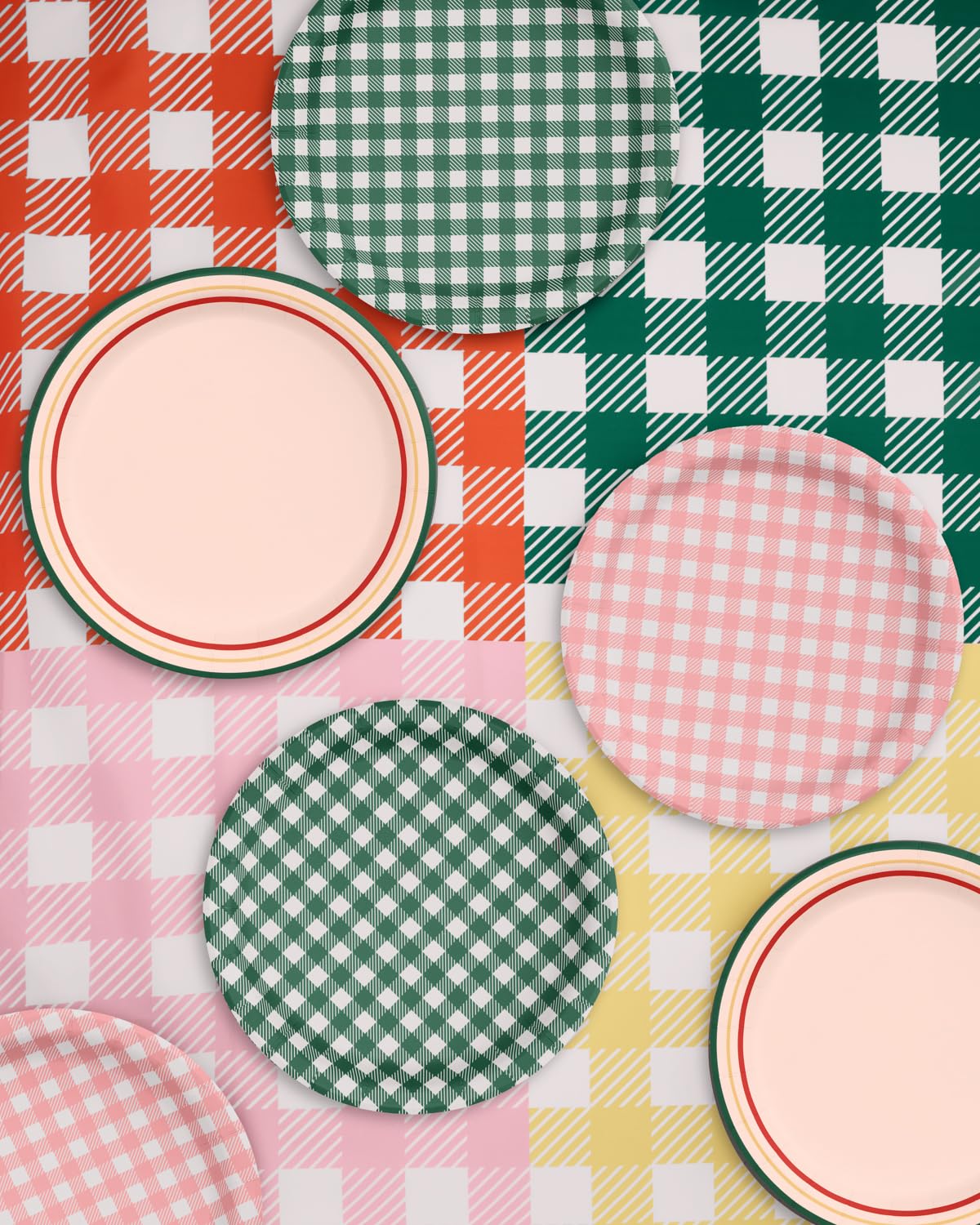 xo, Fetti camp bachelorette decor adds colorful vibe