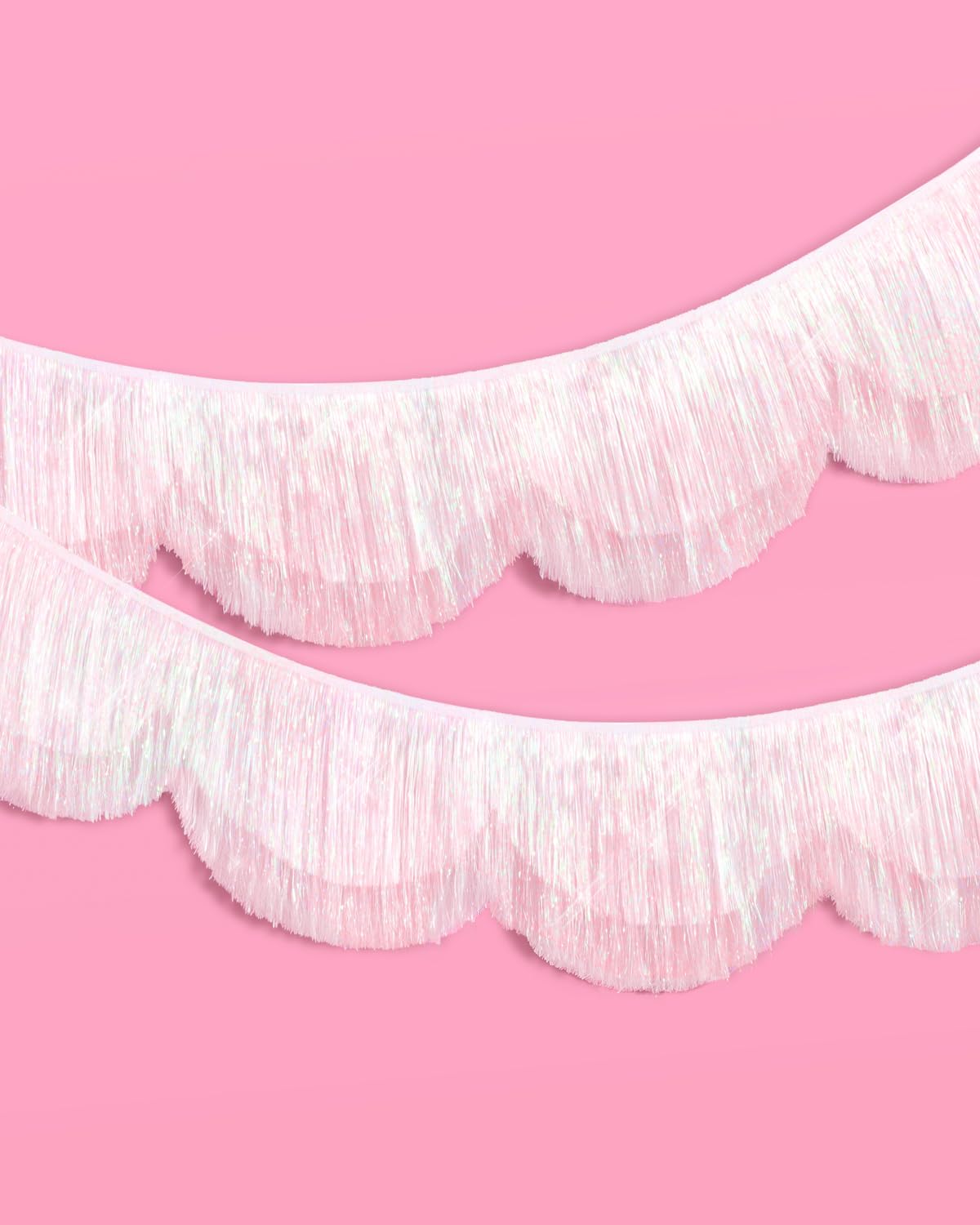 xo, Fetti fringe banner drapes beautifully over dessert tables for an eye-catching display