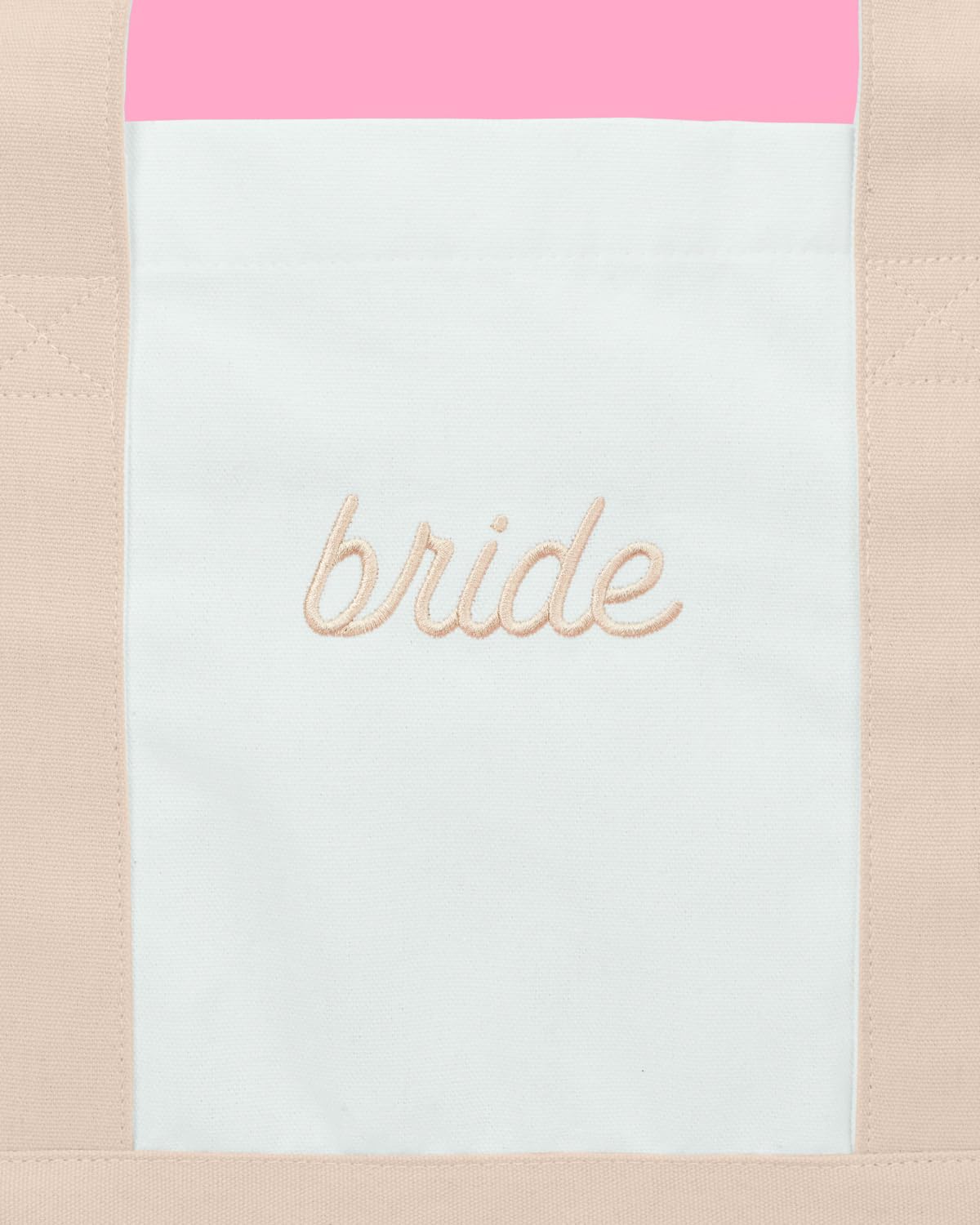 xo, Fetti gift-ready bride tote presented as a bridal party gift