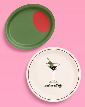 xo, Fetti cocktail party plates brighten birthdays and bachelorette celebrations