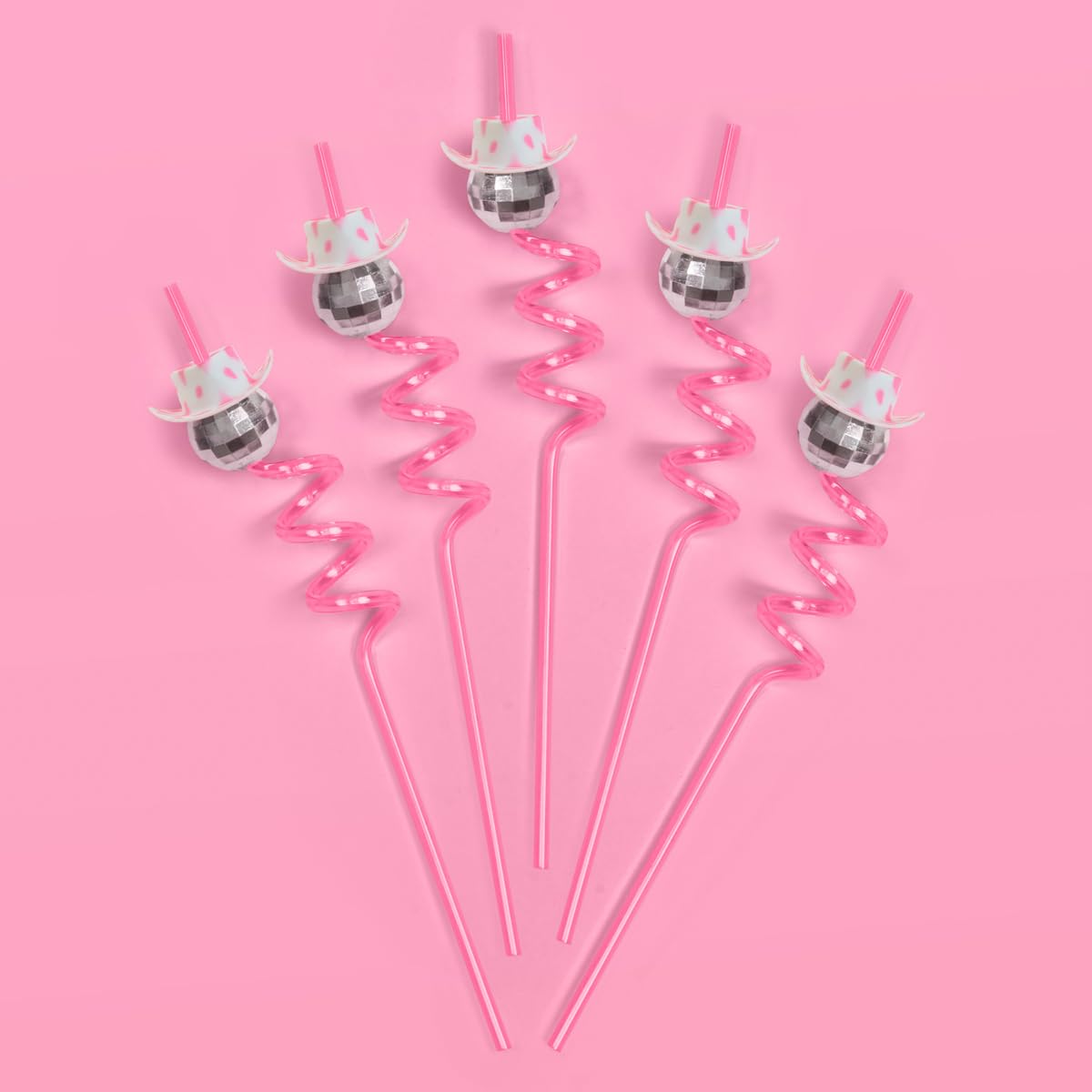 xo, Fetti party-ready wrapped straw set ready for gifting or party favors.