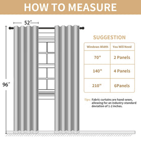 XOGUIBO easy-care curtains are machine washable for quick maintenance.