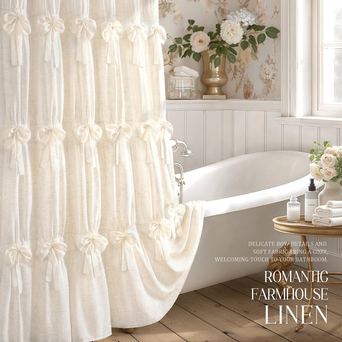 XOGUIBO cream linen texture close-up shows natural fabric personality for cozy spaces