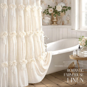 XOGUIBO cream linen texture close-up shows natural fabric personality for cozy spaces