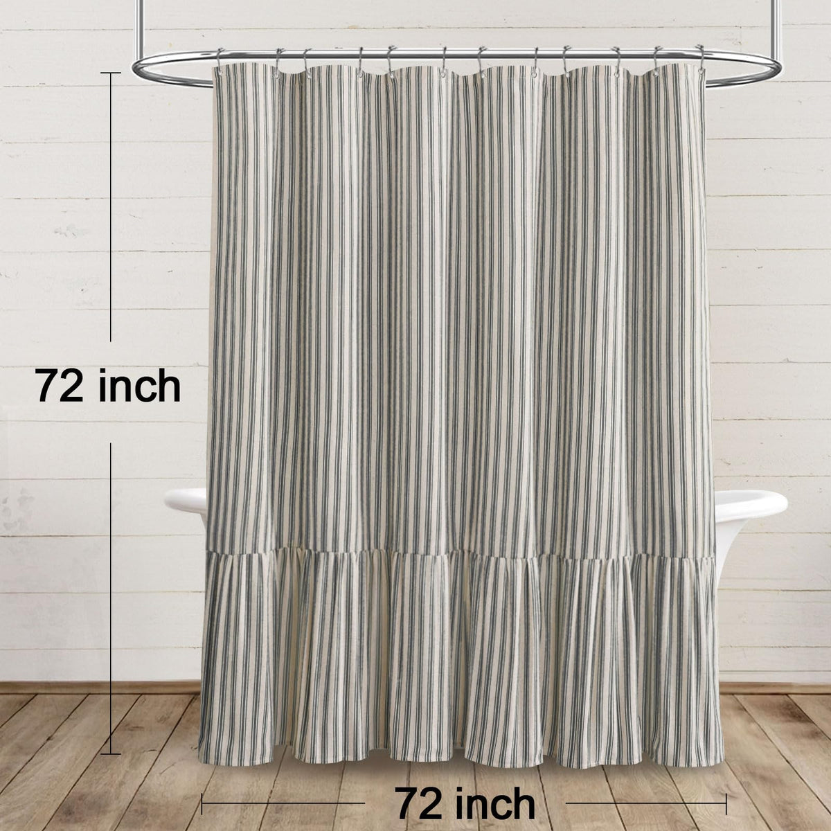 XOGUIBO easy-care curtain washes well and dries quickly