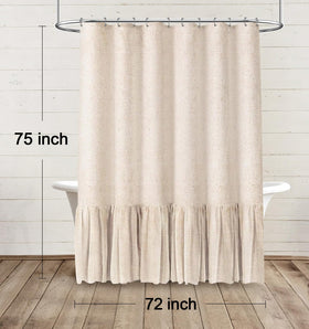 XOGUIBO linen-blend fabric detail highlights breathable texture.