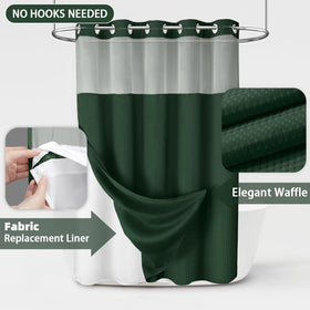 XOGUIBO waffle texture close-up highlights premium fabric.