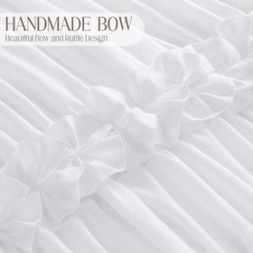 XOGUIBO linen texture curtain brings soft, natural style to daily showers.