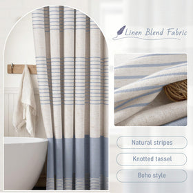 XOGUIBO linen texture curtain adds soft warmth to daily routines
