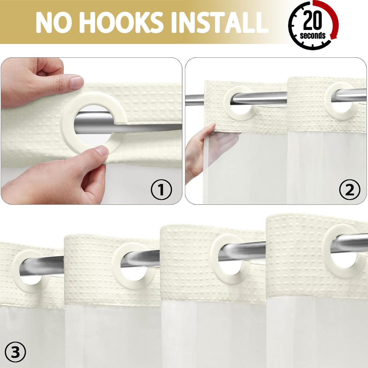 XOGUIBO snap-in liner demonstrates easy removal for quick cleaning