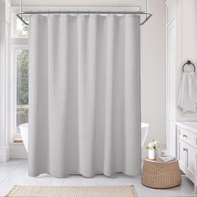 XOGUIBO light grey fabric suits modern bathrooms.