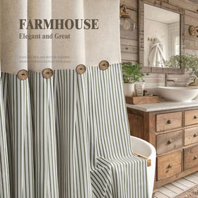 XOGUIBO natural linen-cotton blend drapes beautifully.