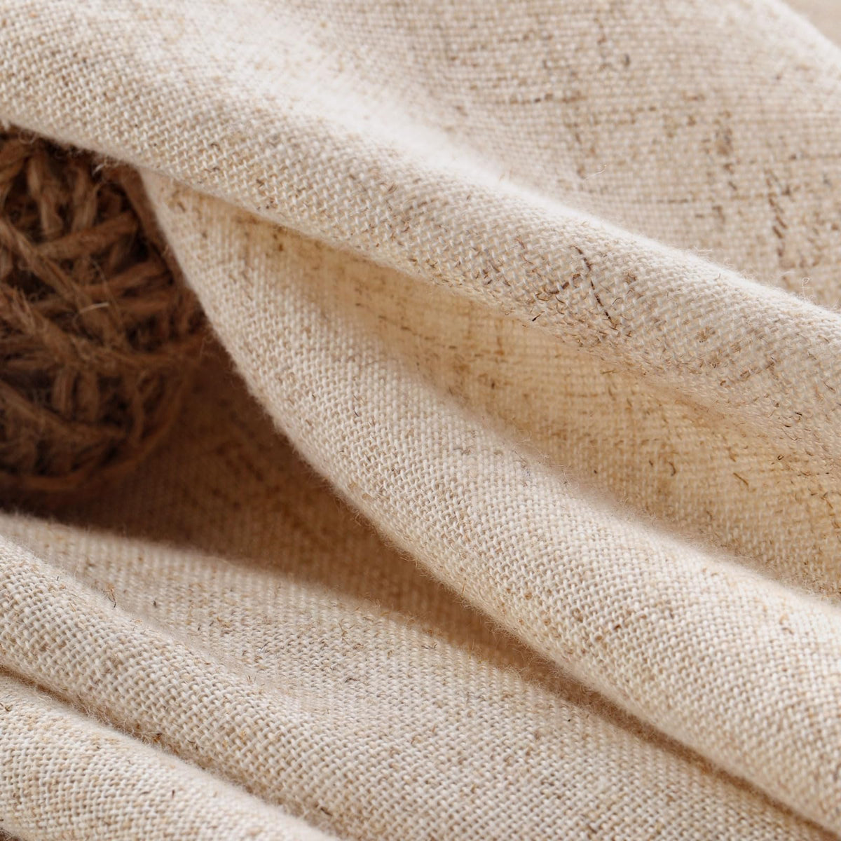 XOGUIBO soft drape fabric creates a cozy bathroom ambience.