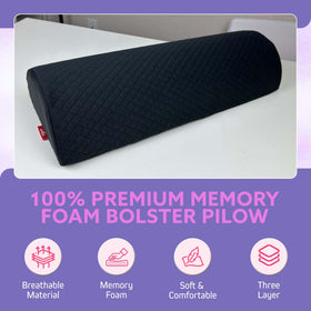 Xolloz Knee Pillow anti-slip bottom stays in place for steady comfort.