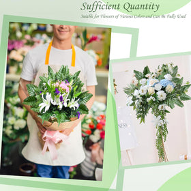 Bendable stems of XONOR fern for easy shaping and customization.