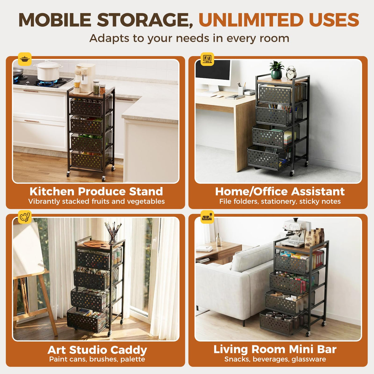 Xpatee sturdy steel frame supports up to 150 lbs.