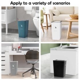 XPIY plastic-trash-bin-design blends modern look with practicality