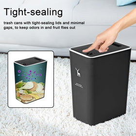 XPIY small-trash-bin-kitchen fits tight spaces with style