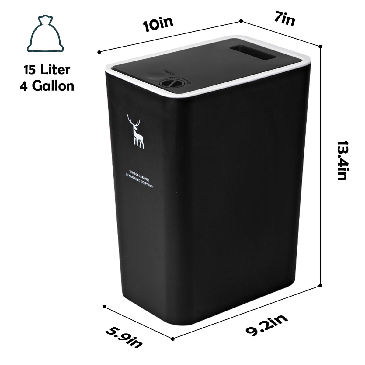 XPIY trash-bin-bathroom offers convenient waste storage