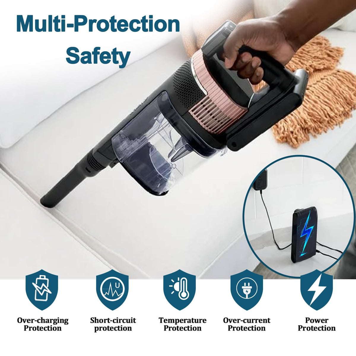 Xpopox XBATR620SL built-in safety protections prevent overcharging