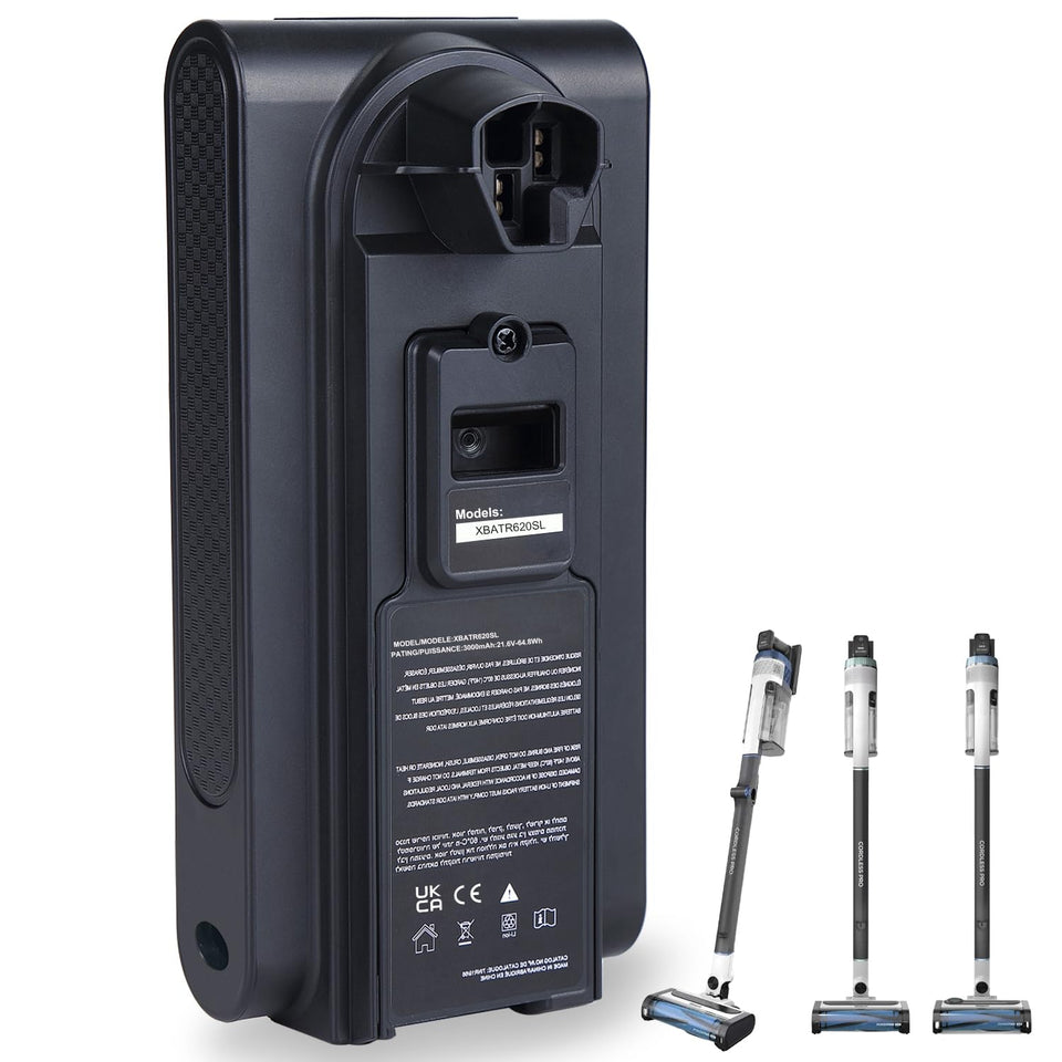Xpopox XBATR620SL battery powering Shark IZ540H for longer cleaning sessions