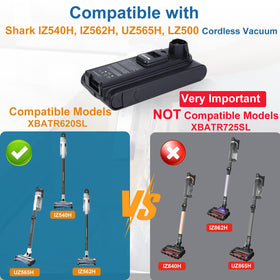 Xpopox XBATR620SL enables quick battery swaps on IZ562H vacuums