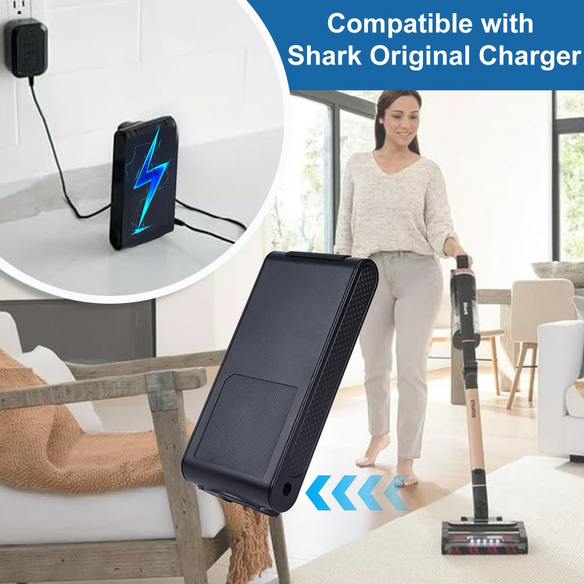 Xpopox XBATR620SL extends runtime for LZ500 Stratos cordless vacuum