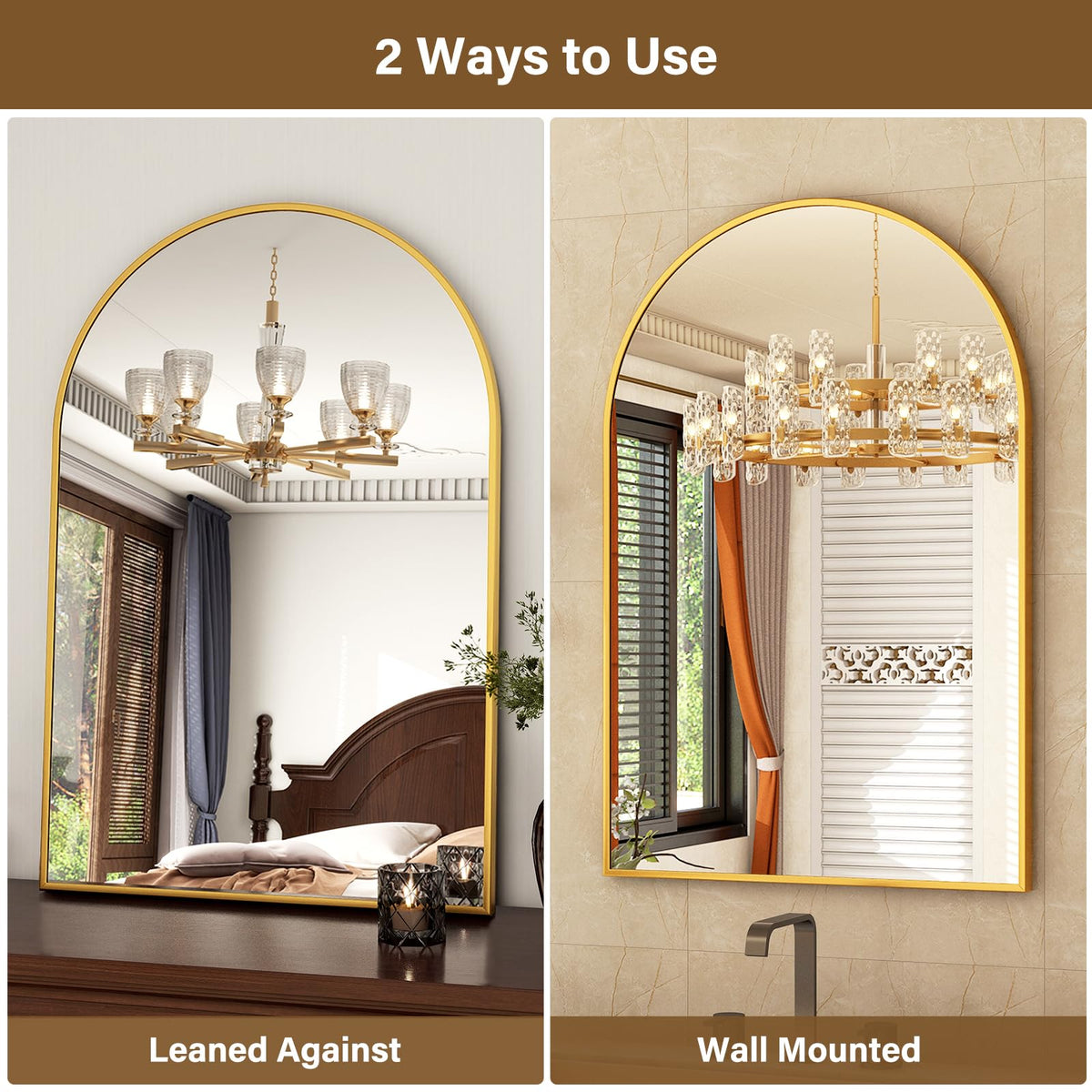 XRAMFY reinforced packaging ensures safe delivery of the mirror
