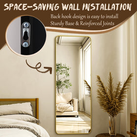 Versatile placement for bedroom, hallway, or dressing area.