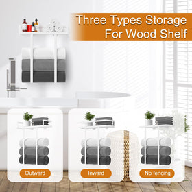 Xstydes towel storage ideal for small bathrooms, apartments, or RVs.