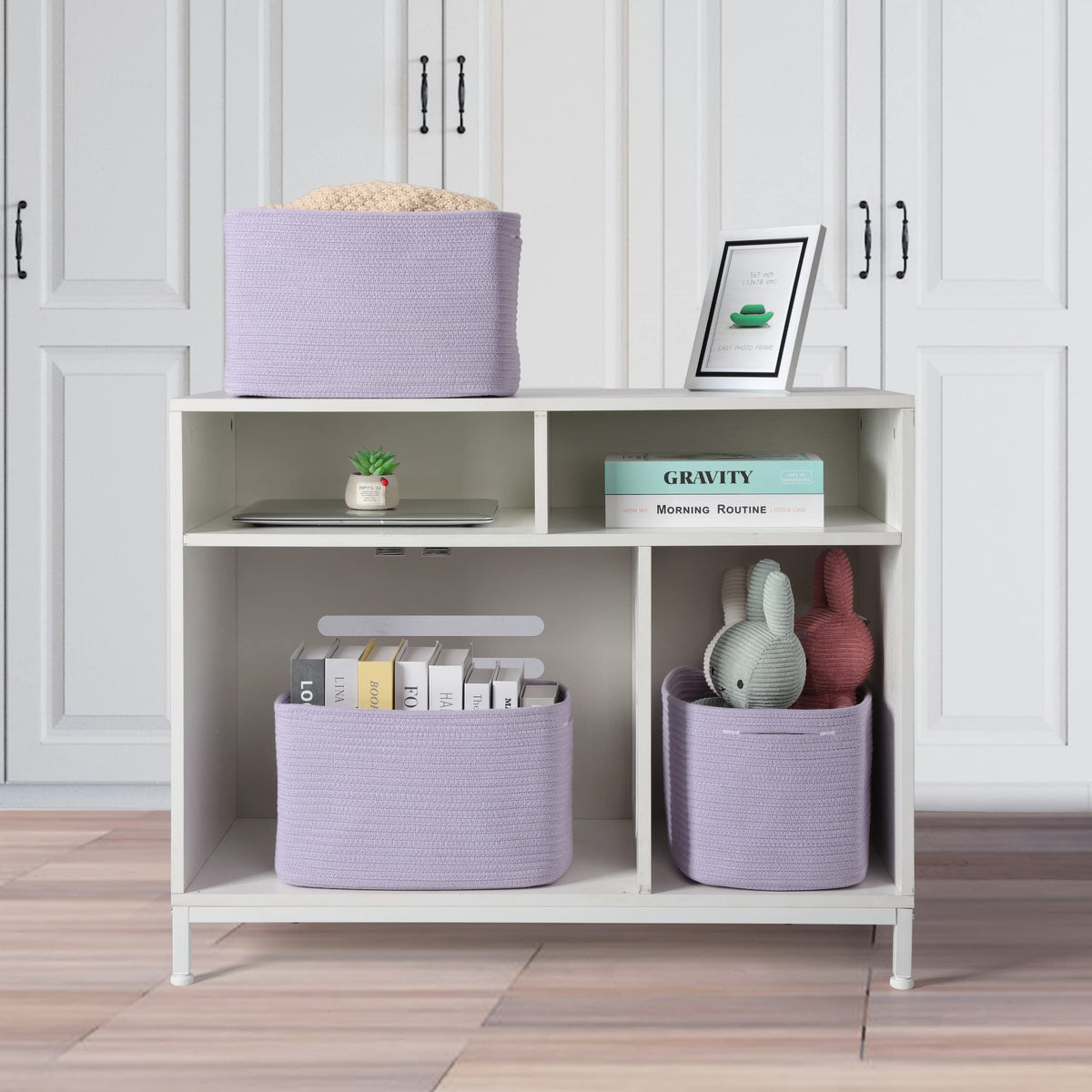 XUANGUO nursery organizer basket keeps toys tidy