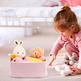 XUANGUO soft cotton rope basket safe for kids and pets