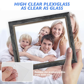 XUANLUO 5x5 frame wall-mount table display with versatile setup.