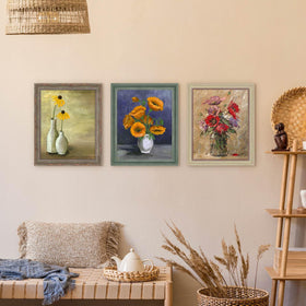 XUANLUO vintage distressed wood grain frame adds farmhouse charm.