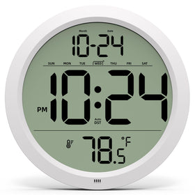 XUANZIT digital wall clock face with large digits for easy reading.