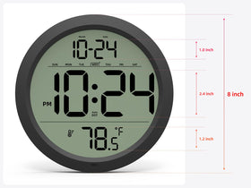 XUANZIT clock date and DST feature supports automatic time adjustments.