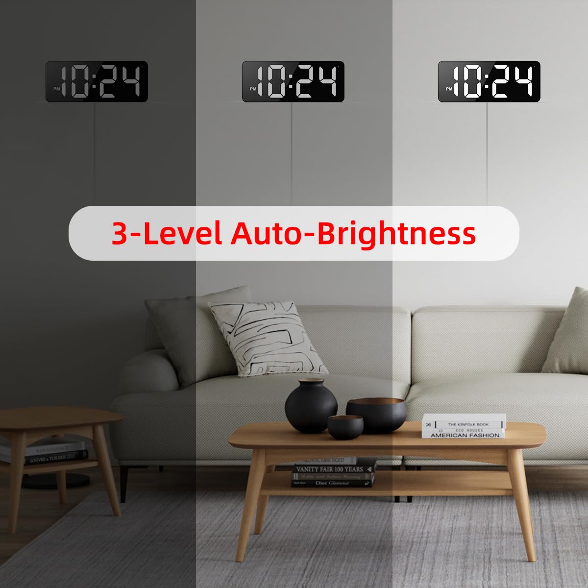 XUANZIT memory function preserves clock settings after power outages.